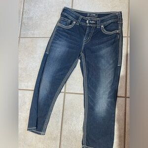 Silver Jeans Capri
